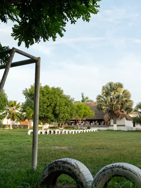 Cancha deportiva al aire libre